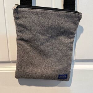 Pendleton Gray Crossbody Bag Minimalist Design